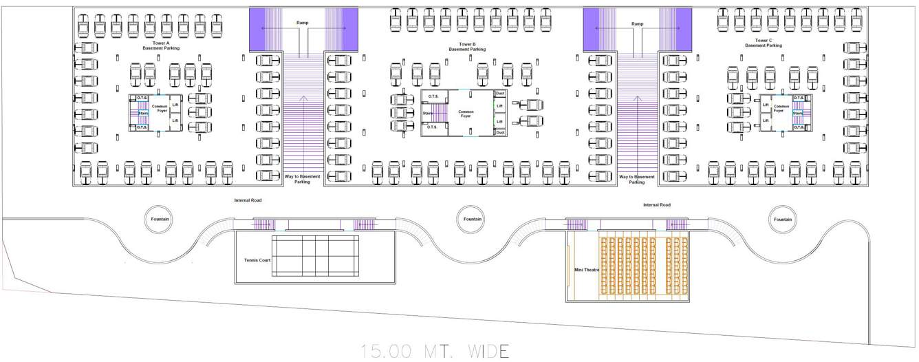 synnove palladium Images for Cluster Plan of Skyseven Synnove Palladium