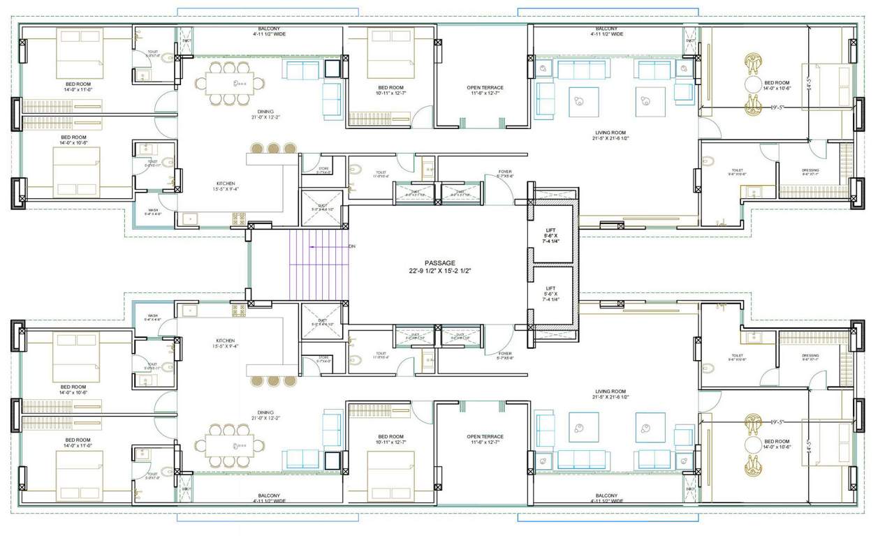 synnove palladium Images for Cluster Plan of Skyseven Synnove Palladium