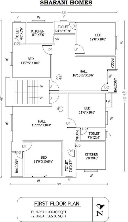 Images for Cluster Plan of Krishna Sharani Homes