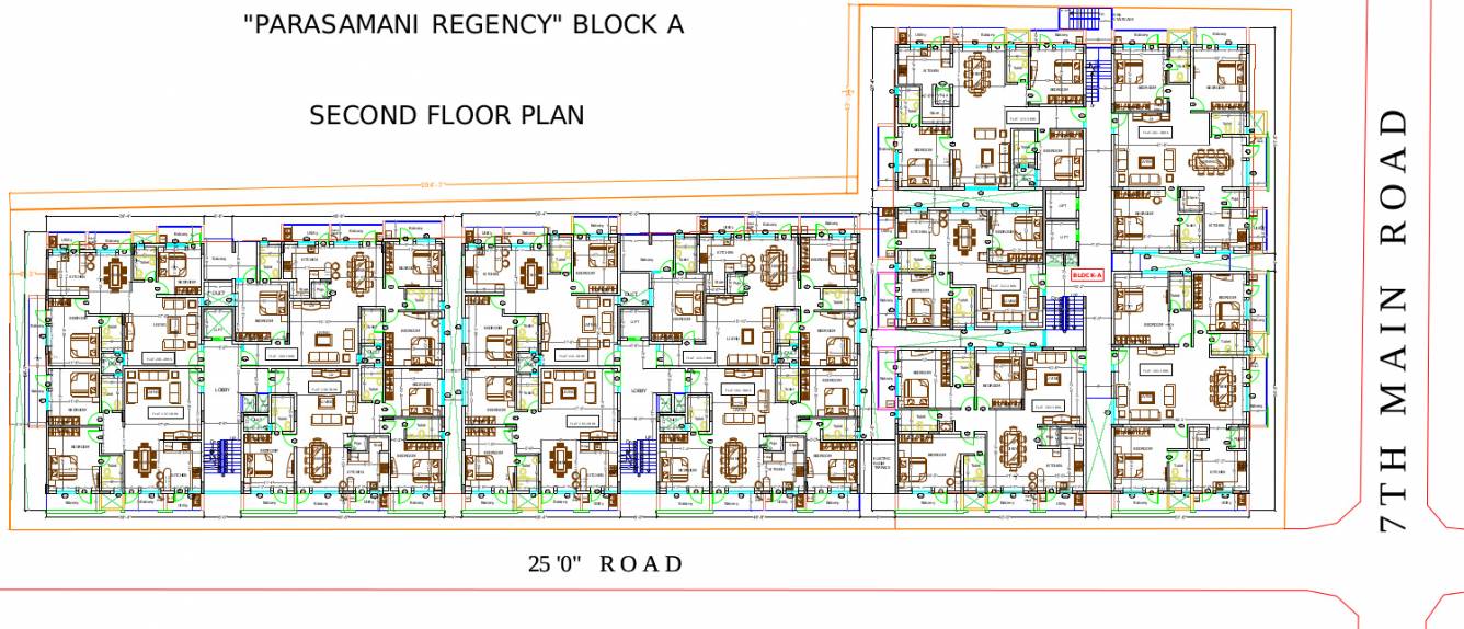 Images for Cluster Plan of Rajarajeshware Parasmani Regency