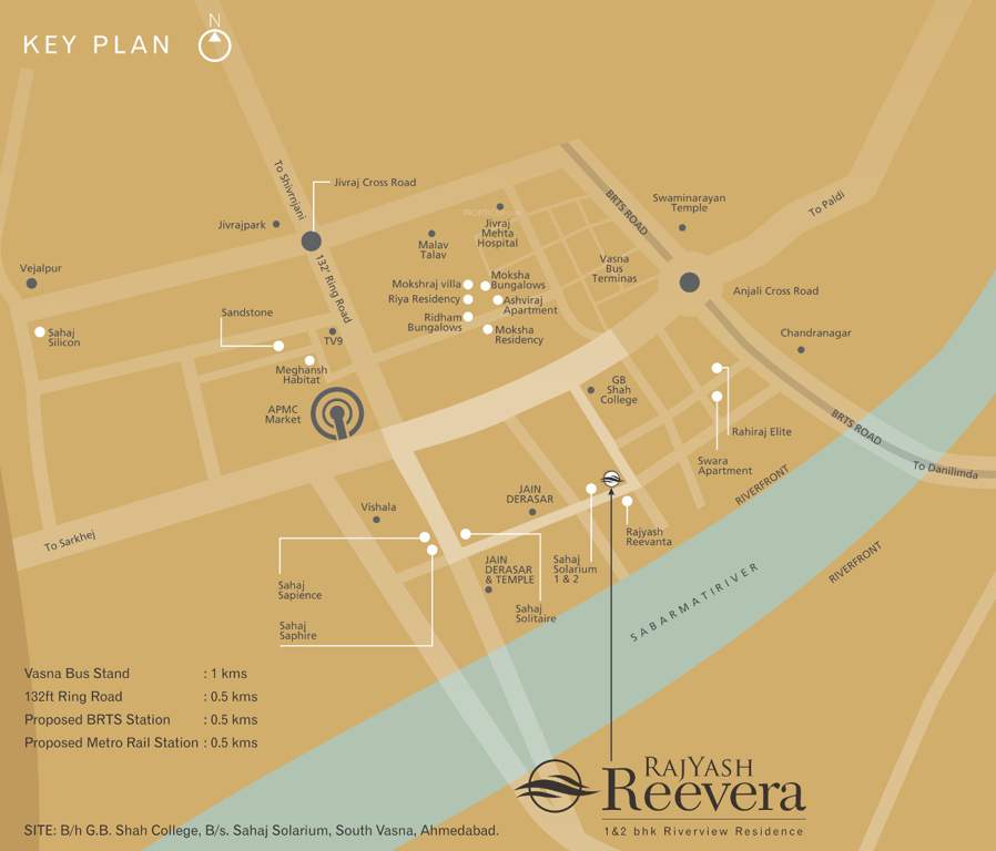 reevera Images for Location Plan of Rajyash Reevera