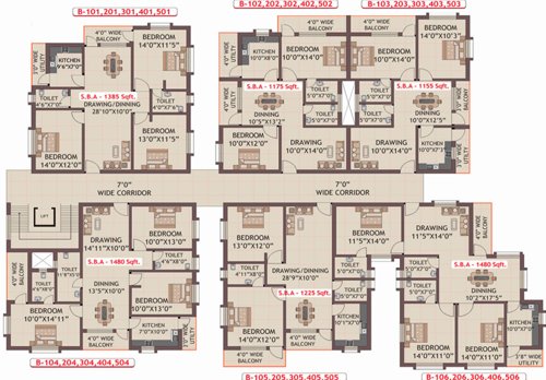  harmony Images for Cluster Plan of Khushi Harmony