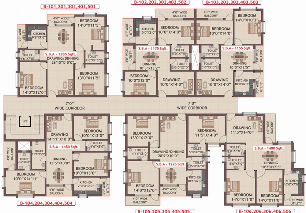  harmony Images for Cluster Plan of Khushi Harmony