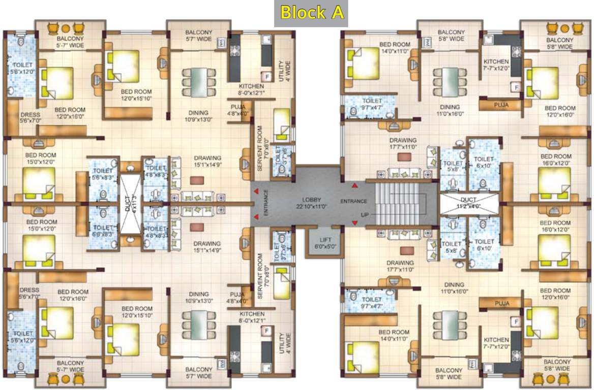 Images for Cluster Plan of Motwani Bijaylaxmi Enclave