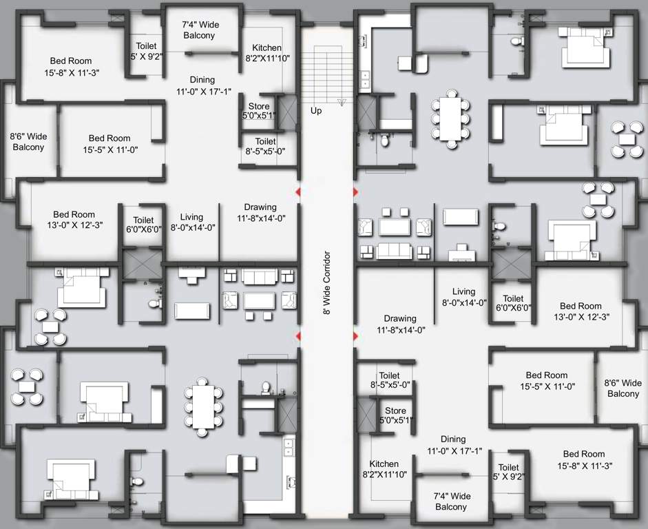 Images for Cluster Plan of Motwani GM Terrace