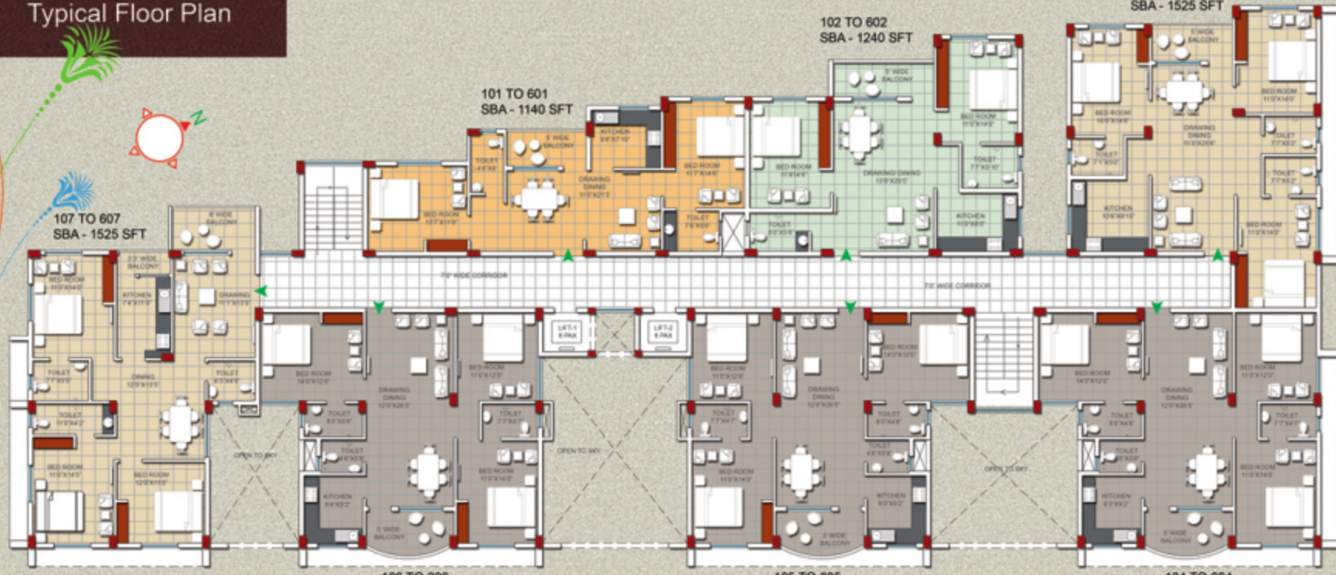 Images for Cluster Plan of Motwani Vinayak Enclave