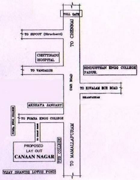 success-property-enterprises caanan-nagar Location Plan