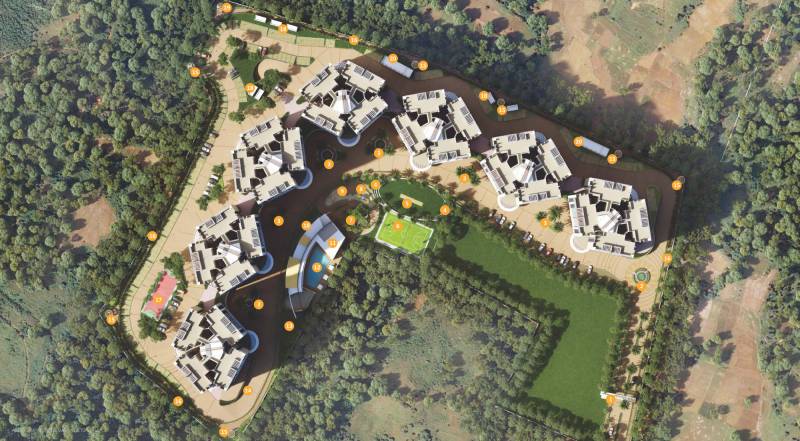 Images for Site Plan of Rama Melange Residences