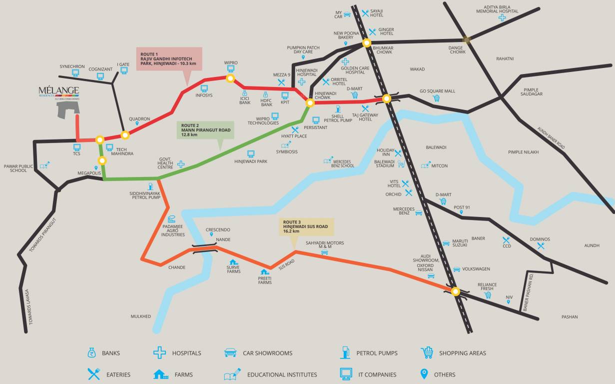 Images for Location Plan of Rama Melange Residences