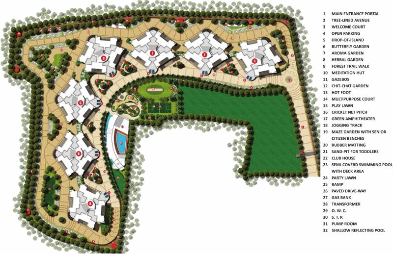 Images for Master Plan of Rama Melange Residences