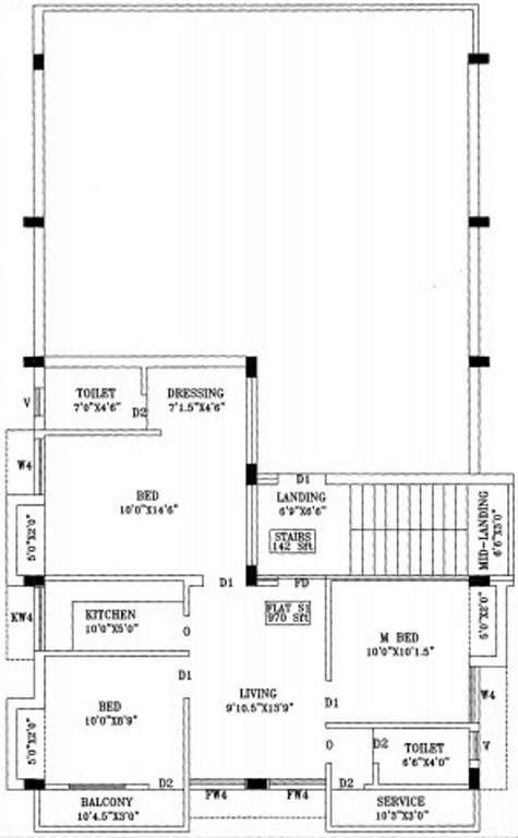 Images for Cluster Plan of Venkat Muthu Flats