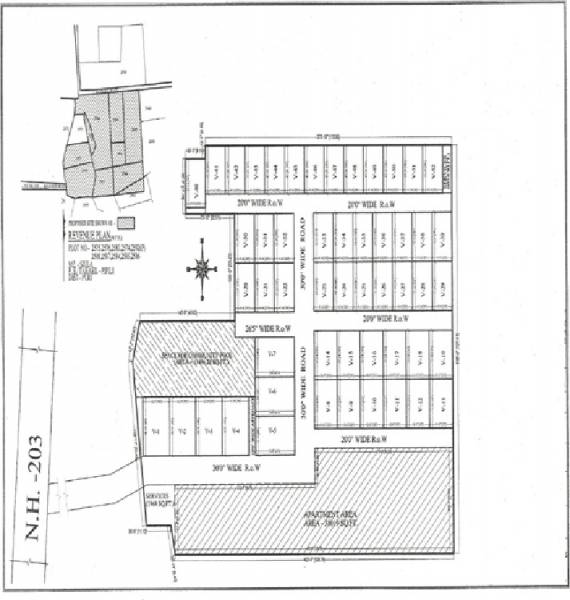 Images for Layout Plan of Padma Daffodils Villa Zzo