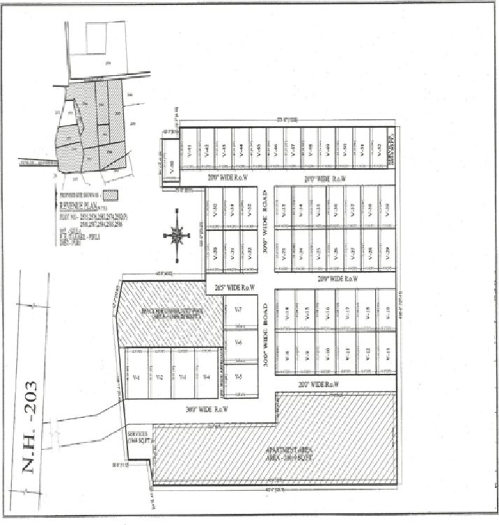 Images for Layout Plan of Padma Daffodils Villa Zzo