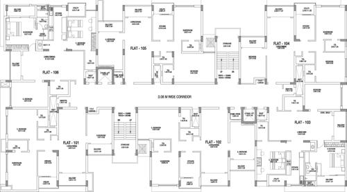 Images for Cluster Plan of Divine Kalinga kalinga Images for Cluster Plan of Divine Kalinga