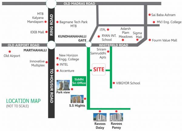 Images for Location Plan of Siddhi Sri Developers Sweta Residency Images for Location Plan of Siddhi Sri Developers Sweta Residency