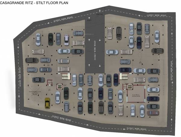 Images for Cluster Plan of Casagrand Ritz