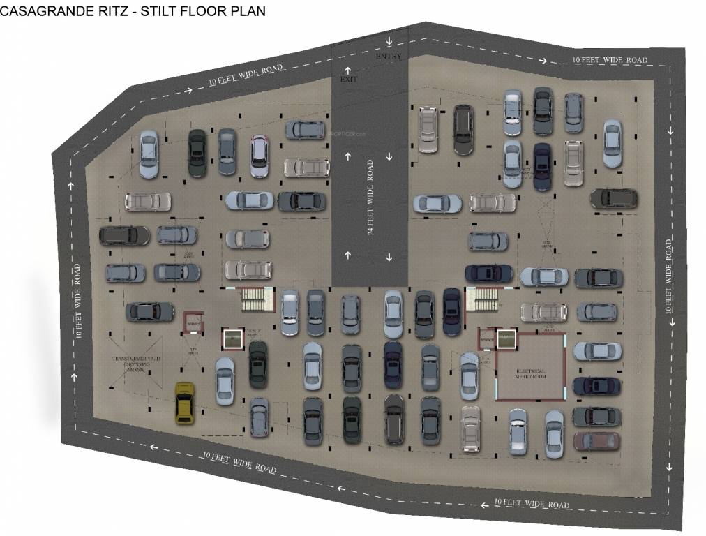 Images for Cluster Plan of Casagrand Ritz