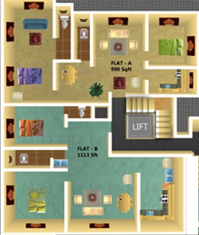 Images for Cluster Plan of JRK Advaita