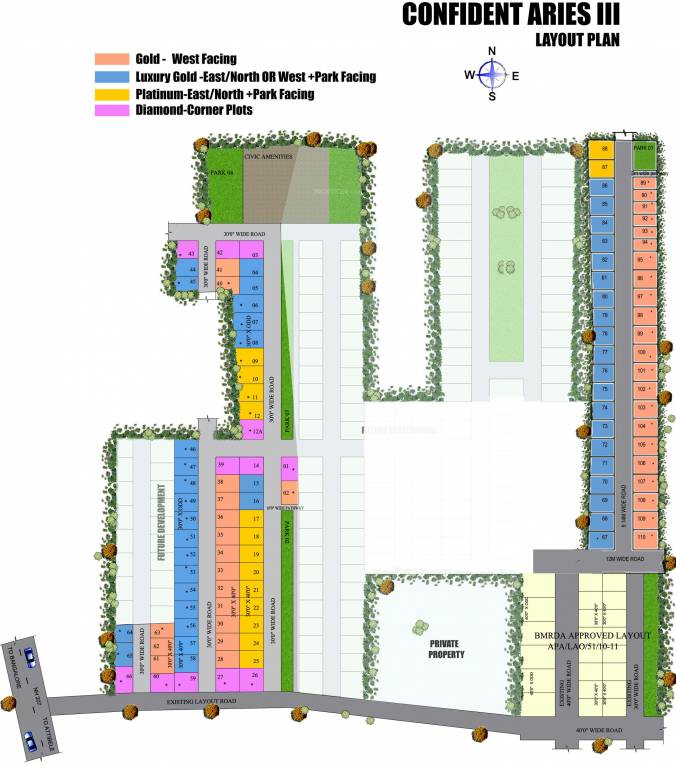 Images for Layout Plan of Confident Aries III