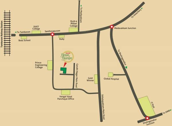 Images for Location Plan of RADS Infrastructures Green Garden