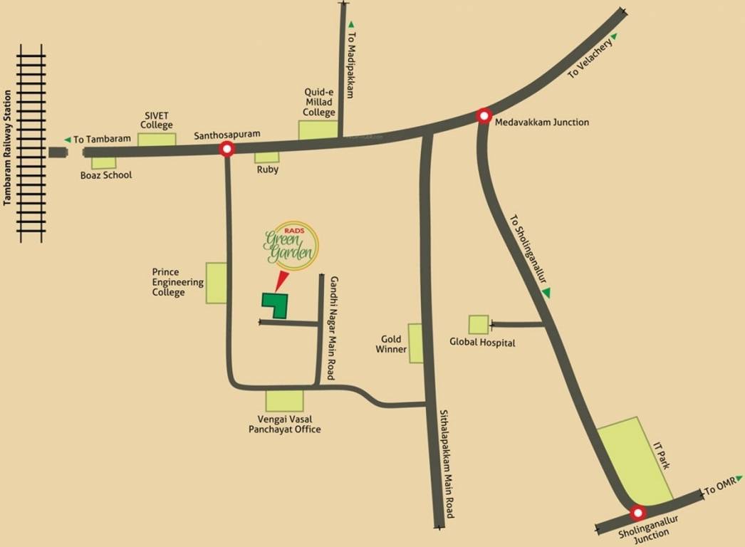 Images for Location Plan of RADS Infrastructures Green Garden