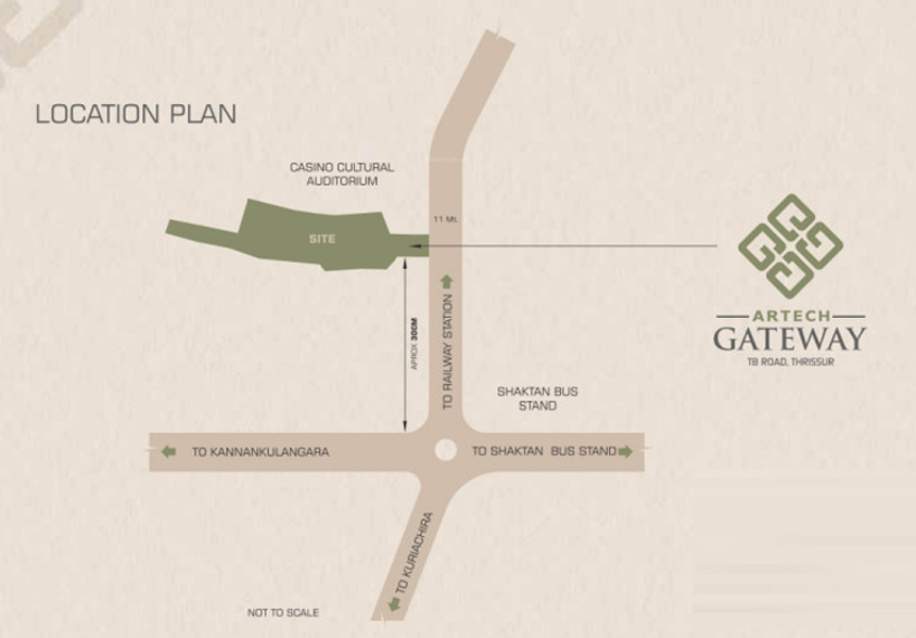 gateway Images for Location Plan of Artech Gateway