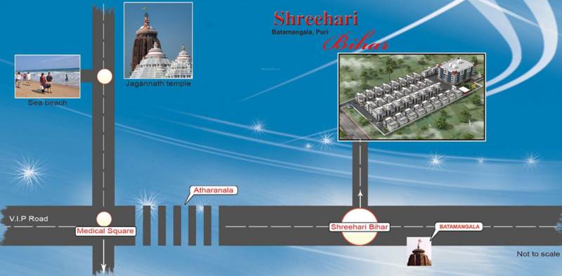 Images for Location Plan of Shreehari Bihar Bihar