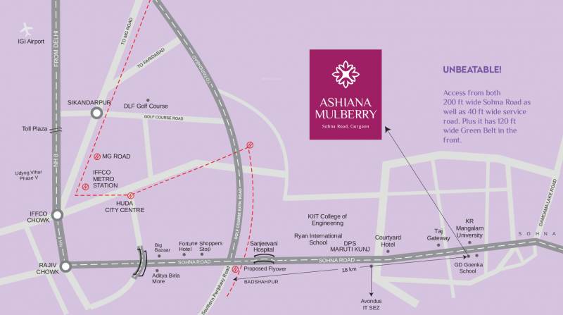 Images for Location Plan of Ashiana Mulberry