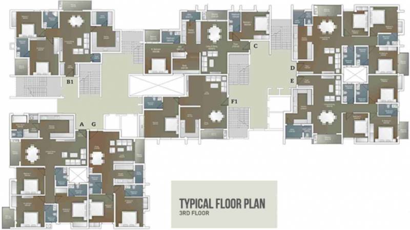 Images for Cluster Plan of Artech Courtyard