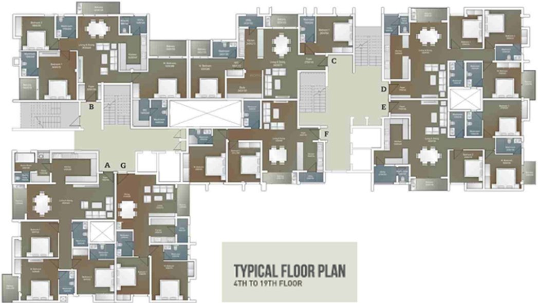 Images for Cluster Plan of Artech Courtyard