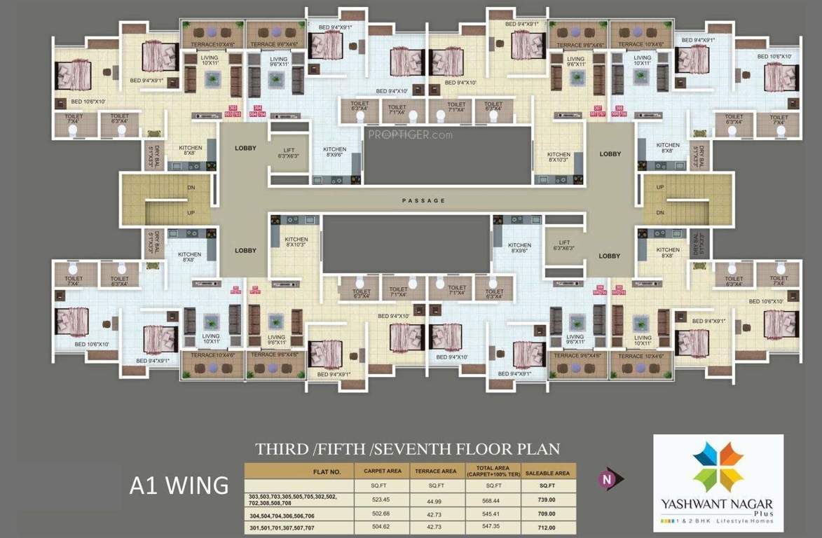  yashwantnagar plus Images for Cluster Plan of Namrata Yashwantnagar Plus