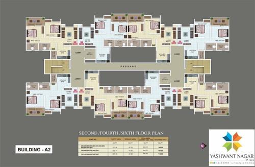  yashwantnagar-plus Images for Cluster Plan of Namrata Yashwantnagar Plus
