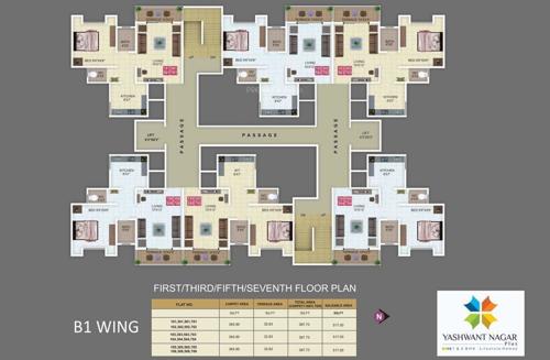  yashwantnagar-plus Images for Cluster Plan of Namrata Yashwantnagar Plus