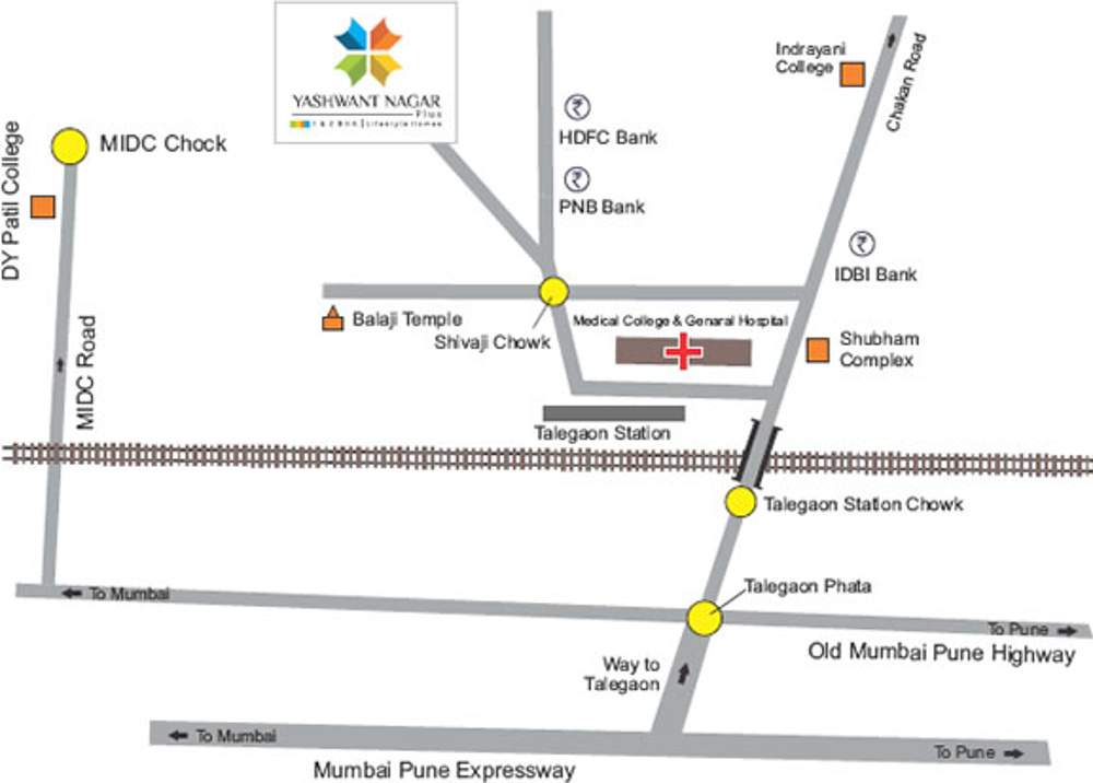  yashwantnagar plus Images for Location Plan of Namrata Yashwantnagar Plus