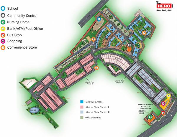 Images for Master Plan of Hero Haridwar Greens Apartments Images for Master Plan of Hero Haridwar Greens Apartments