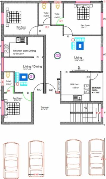 Oasis III Cluster Plan for ground Floor rohaan-constructions oasis-iii Oasis III Cluster Plan for ground Floor