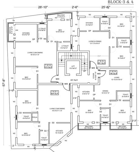 Images for Cluster Plan of Inforich Yesodha GRB Flats