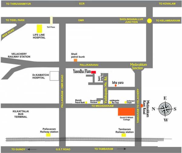 Images for Location Plan of Inforich Yesodha GRB Flats