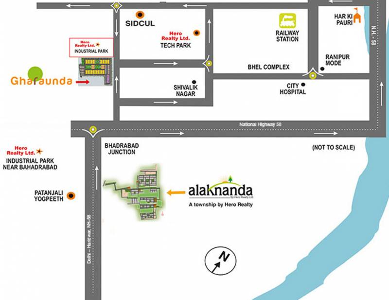 Images for Location Plan of Hero Alaknanda Plots