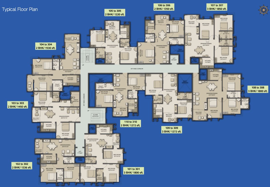 Images for Cluster Plan of Basera Brindaban