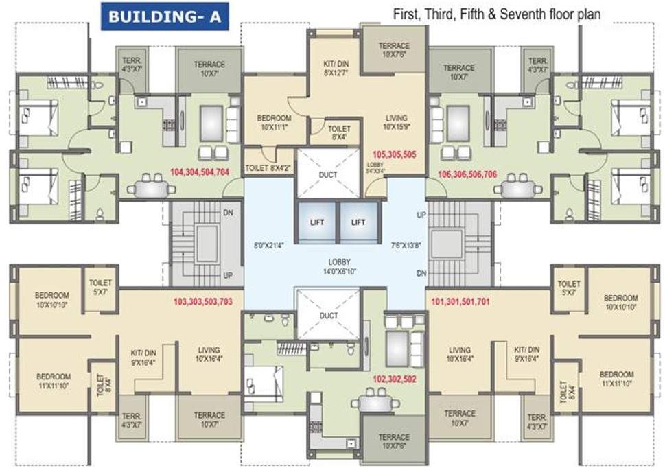 Images for Cluster Plan of Sagar Erica