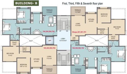 Images for Cluster Plan of Sagar Erica