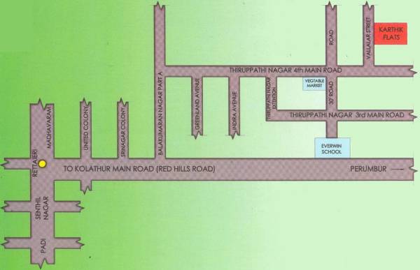 Images for Location Plan of CSS Karthik Flats