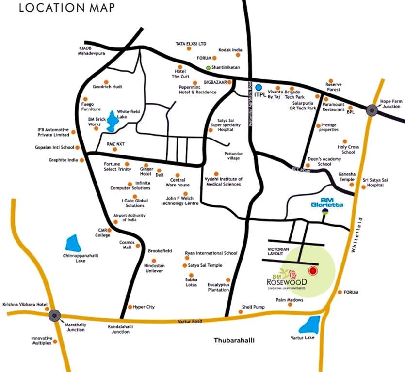 Images for Location Plan of BM Rose Wood