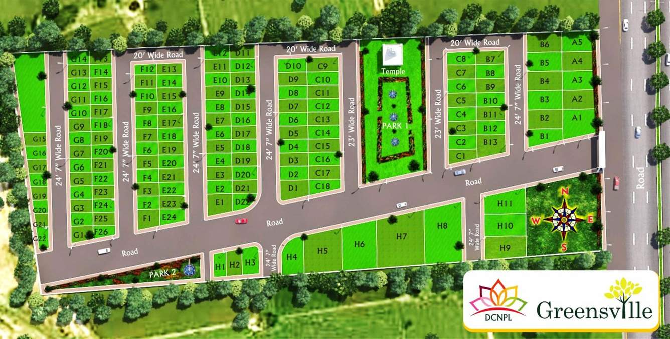  greensville Images for Layout Plan of DCNPL GreensVille