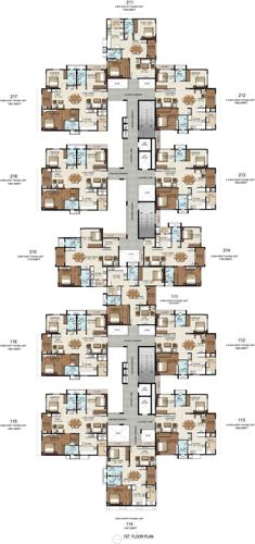  lotus-towers Images for Cluster Plan of DSR Lotus Towers