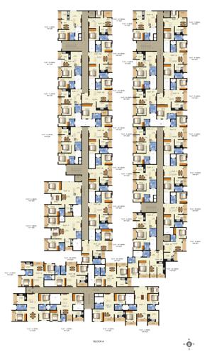 Images for Cluster Plan of Advaita Blossom blossom Images for Cluster Plan of Advaita Blossom