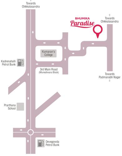  paradise Images for Location Plan of Bhumika Paradise