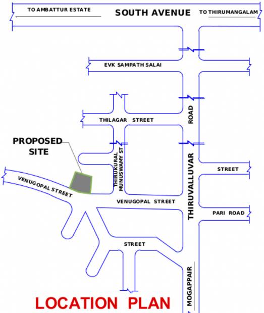 Images for Location Plan of Venkateswara Mridula