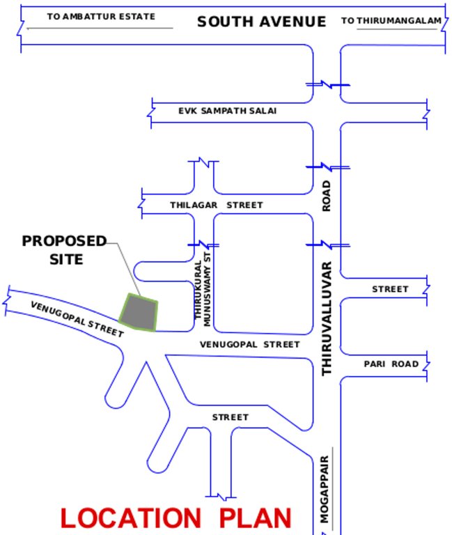 Images for Location Plan of Venkateswara Mridula